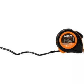   Neo Tools Mérőszalag 3 m/16 mm, acél, autostop+ rögzítő