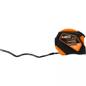   Neo Tools Mérőszalag, 3m/16mm, acél, mágneses, autostop+ rögzítő