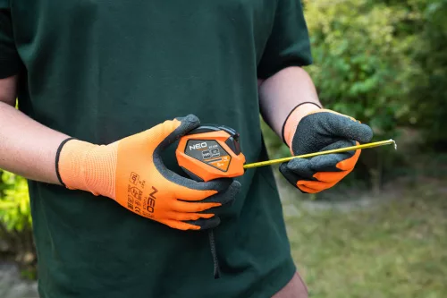 Neo Tools Mérőszalag 5m / 19 mm, mágneses, autostop, skála mm/inch