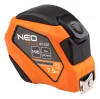 Neo Tools Mérőszalag 7,5m / 25 mm, mágneses, autostop, skála mm/inch