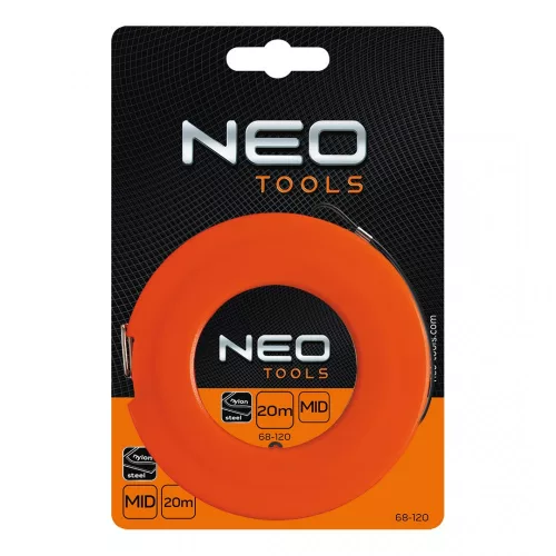 Neo Tools Mérőszalag 20m / 13mm acél szalaggal