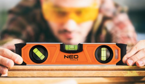 Neo Tools Torpedó vízmérték 230mm, mágneses