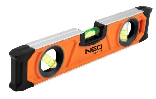 Neo Tools Torpedó vízmérték 230mm, mágneses