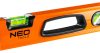 Neo Tools Vízmérték, alumínium, 2 fogantyú, 3 libella, mágneses, mart talp, 60cm