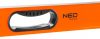 Neo Tools Vízmérték, alumínium, 2 fogantyú, 3 libella, mágneses, mart talp, 100cm