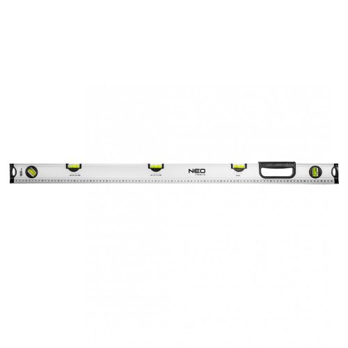 Neo Tools Vízmérték, alumínium, lejtésmérő, 5 libella, fogantyú, 100cm
