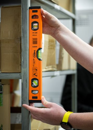 Neo Tools Vízmérték, alu, 3 libellás, S 300, 40cm