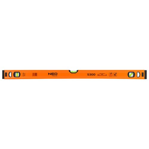 Neo Tools Vízmérték, alu, 3 libellás, S 300, 80cm