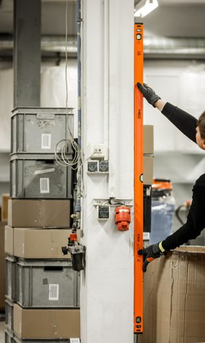 Neo Tools Alumínium vízmérték S 300, 3 libellás, 180 cm