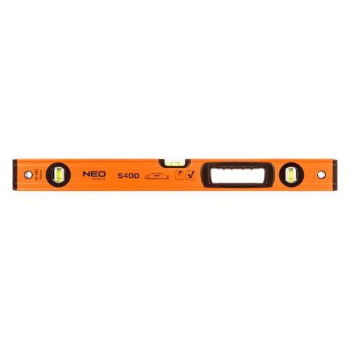 Neo Tools Vízmérték, alu, 3 libella, 1 fogantyú, S 400, 60cm