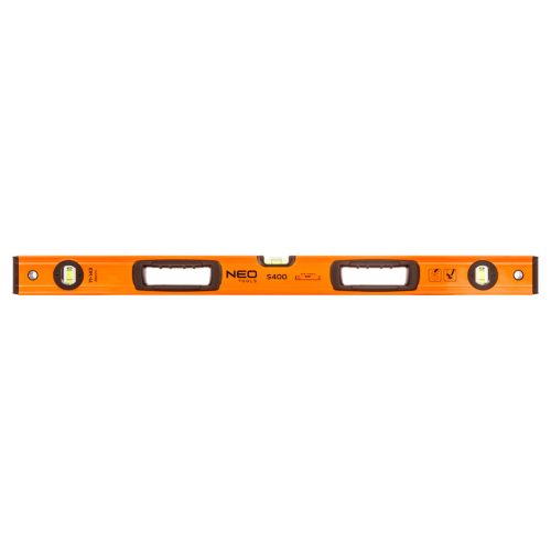Neo Tools Vízmérték, alu, 3 libella, 1 fogantyú, S 400, 80cm