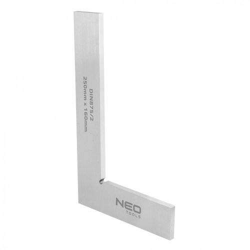 Neo Tools Precíziós derékszög, DIN875/2, 250x160mm