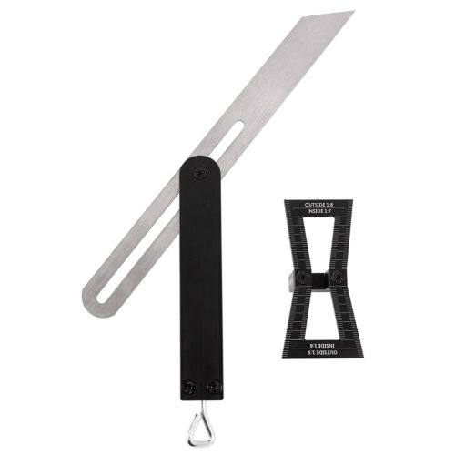 Neo Tools Állítható derékszög és szögmásoló, rozsdamentes