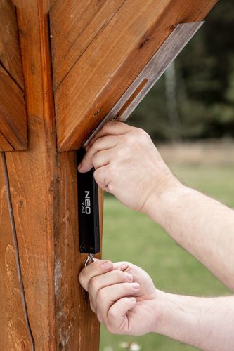 Neo Tools Állítható derékszög és szögmásoló, rozsdamentes