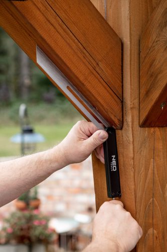 Neo Tools Állítható derékszög és szögmásoló, rozsdamentes