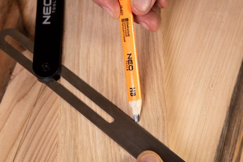 Neo Tools Állítható derékszög és szögmásoló, rozsdamentes