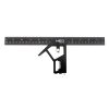 Neo Tools Profi szögmérő, derékszög és vonalzó, festett-alu 30cm