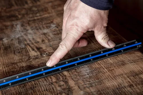 Neo Tools Műszaki vonalzó, 3 élű, 30cm, alumínium