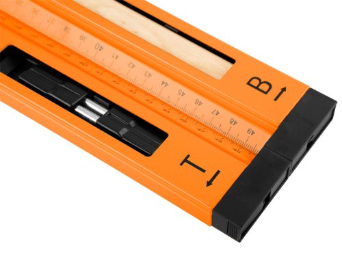 Neo Tools Szögmérő alumínium házas, vízmértékkel, jelölő ceruzával