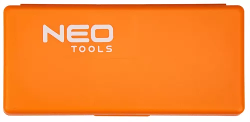 Neo Tools Mikrométer, műanyag tokban, 0-25mm