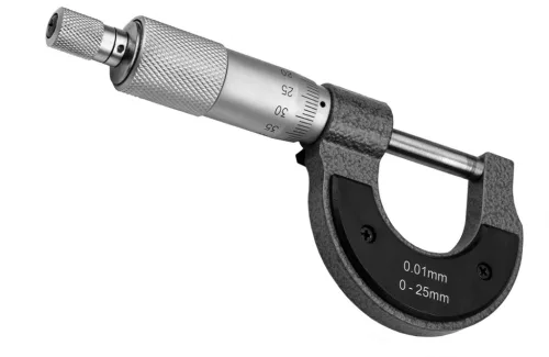 Neo Tools Mikrométer, műanyag tokban, 0-25mm