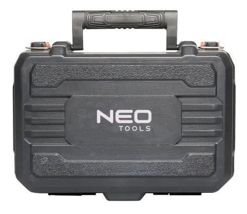 Neo Tools Lézeres szintező, 3D önbeálló keresztvonallézer, 3x360 fokos, 15m, mágneses tartó, céltábla, koffer, piros