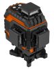 Neo Tools Lézer szintező, 3D önbeálló keresztvonallézer,360 fokos, 16 lézervonal, 25méter hatótáv, tölthető akku, tartozékok, hordtáska, zöld lézervonalak
