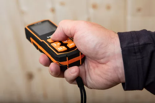 Neo Tools Lézeres távolságmérő, hatótáv: 100 m, IP54, fröccsenő víz védelem