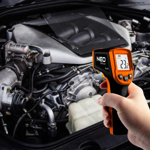 Neo Tools Infra hőmérő, 50-400°C, folyadék, levegő, test