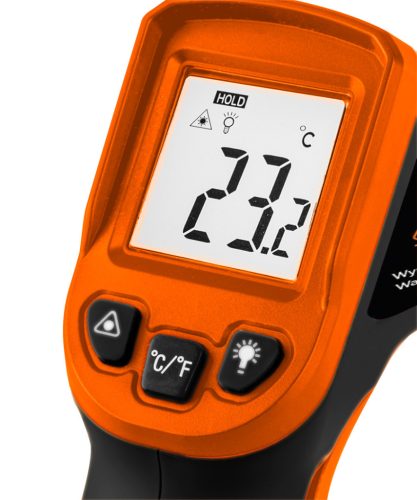 Neo Tools Infra hőmérő, 50-400°C, folyadék, levegő, test