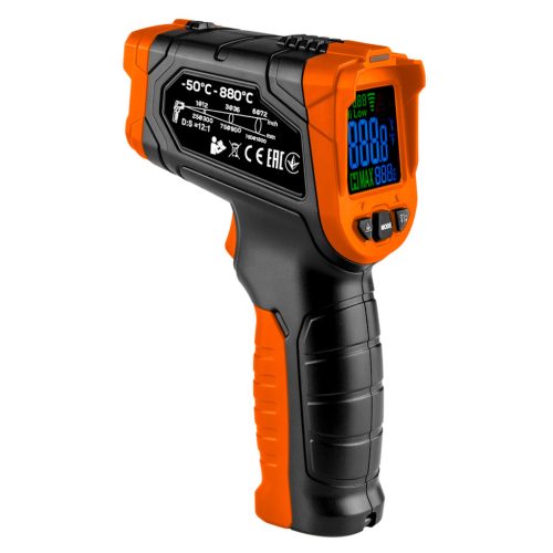 Neo Tools Infra hőmérő, 50-880°C, folyadék, levegő, test