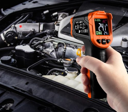 Neo Tools Infra hőmérő, 50-880°C, folyadék, levegő, test