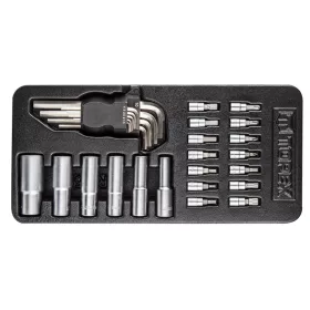   Topex Szerszámkészlet 29db, szerszámkocsiba rakható tálcában