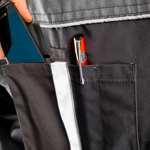 Neo Tools Munkavédelmi kabát, HD, XL/56 65% poliészter, 35% pamut, 267g/m2, vékony fényvisszaverő csíkok