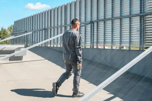 Neo Tools Munkavédelmi kabát Premium, 100% pamut, hasadásgátló szövet, L