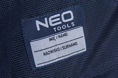 Neo Tools Munkavédelmi kabát Premium, 100% pamut, hasadásgátló szövet, L