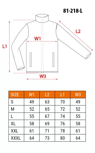 Neo Tools Karcsúsított(slim fit) munkavédelmi kabát, HD, 60% pamut, 37% polyester, 3% elasztán, 285 g/m2, L