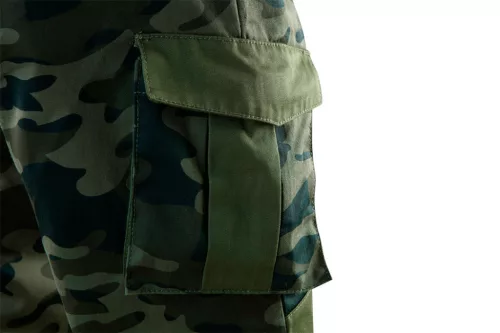 Neo Tools Terepmintás munkásnadrág,CAMO, 60% pamut, 40% polyester, 255 g/m2, XL