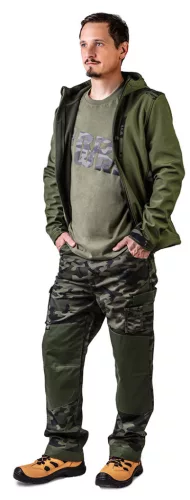 Neo Tools Terepmintás munkásnadrág,CAMO, 60% pamut, 40% polyester, 255 g/m2, XXXL