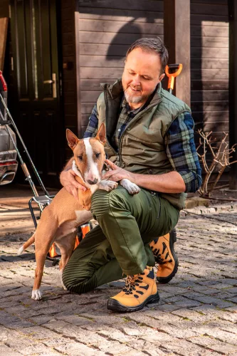 Neo Tools Olíva munkásnadrág, CAMO, 60% pamut, 40% polyester, 255 g/m2, XXL