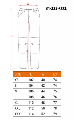 Neo Tools Olíva munkásnadrág, CAMO, 60% pamut, 40% polyester, 255 g/m2, XXXL