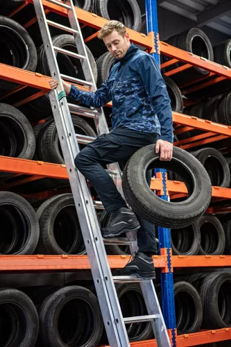 Neo Tools Tengerészkék munkásnadrág, Navy, 60% pamut + 40% poliészter, M