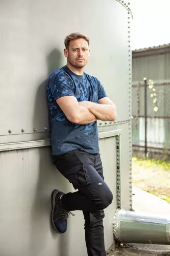 Neo Tools Tengerészkék munkásnadrág, Navy, 60% pamut + 40% poliészter, XS