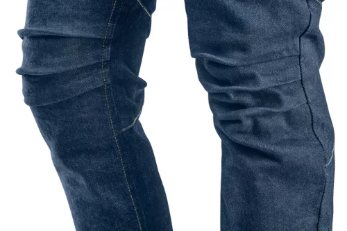 Neo Tools Farmer munkásnadrág, Denim, cipzáros oldalzsebekkel, 98% pamut, 410 g/m2, XS