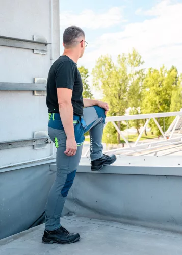 Neo Tools Munkásnadrág Premium, 90% poliamid, 10% elasztán, 170 g/m2, 4 irányban nyúlik, XS