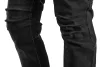 Neo Tools Farmer munkásnadrág, Denim, fekete, cipzáros oldalzsebekkel, 98% pamut, 410 g/m2, M