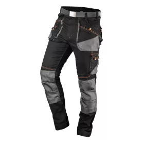   Neo Tools Karcsúsított(slim fit), munkásnadrág, HD, 60% pamut, 37% polyester, 3% elasztán, 285 g/m2, övvel, L