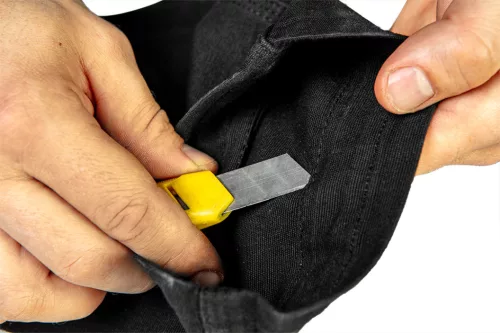 Neo Tools Karcsúsított(slim fit), munkásnadrág, HD, 60% pamut, 37% polyester, 3% elasztán, 285 g/m2, övvel, XL