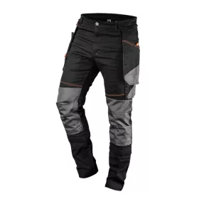   Neo Tools Karcsúsított(slim fit), munkásnadrág, HD, 60% pamut, 37% polyester, 285 g/m2, lecsatolható szerszámzsebek, L