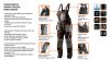Neo Tools Kantáros munkásnadrág, HD, XXL/58 65% poliészter, 35% pamut, 267g/m2, térdprotektor zseb, fényvisszaverő, XXL